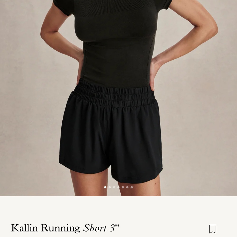 Varley Kallin Running Short 3" - Black